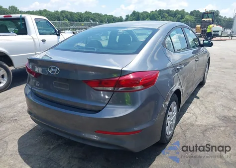 2018 Hyundai Elantra Se из США, поврежденный, VIN 5NPD74LF8JH347388